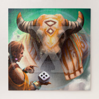 Rune Art Quebra-cabeça ᚷ | Corridas anglo-saxônica