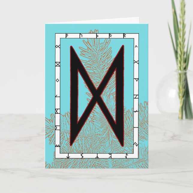 Rune Dagaz - Cartão Breve (Frente)