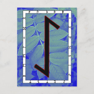 Rune Eihwaz – Cartão Postal da Perseverança Centra