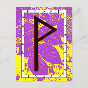 Rune Wunjo - Joy! Cartão Postal