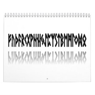 Runes refletidos - calendário
