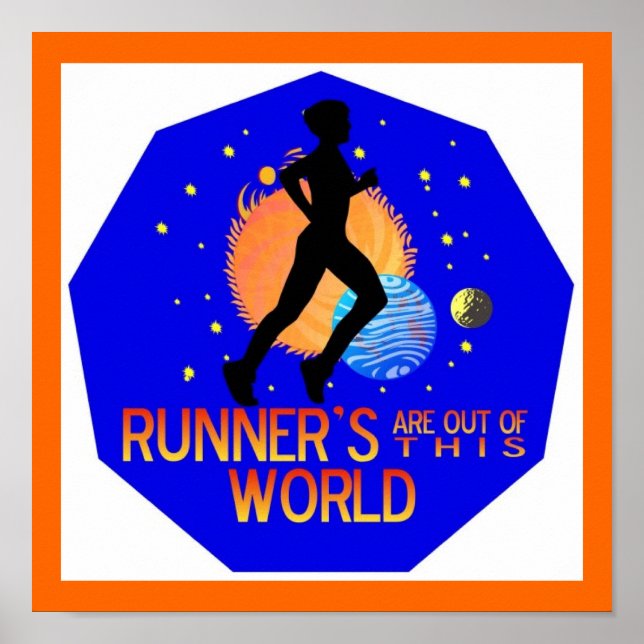 RUNNER ESTÁ FORA DESTA POSTER MUNDIAL (Frente)