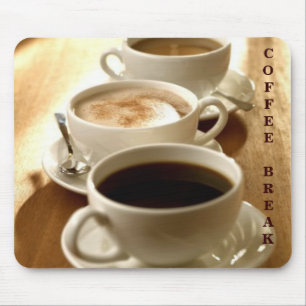 Ruptura de café Mousepad