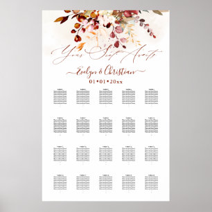 Rusch Watercolor Fall Eucalyptus Poster