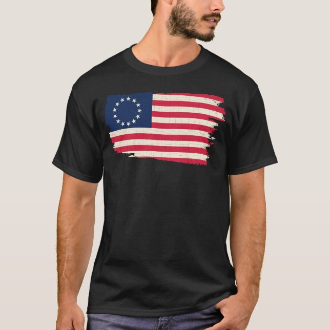rush-limbaugh betsy ross Camisa de bandeira (Frente)