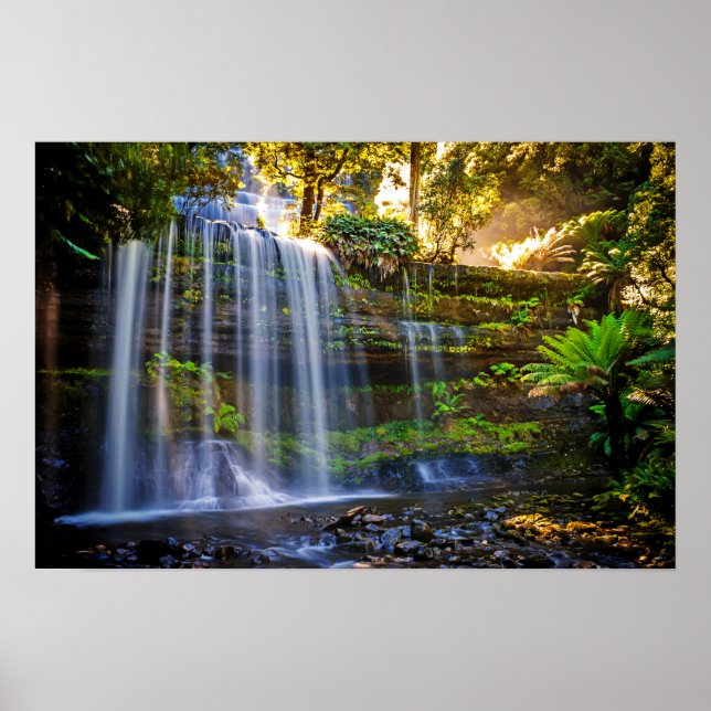 Russell Falls Austrália poster (Frente)