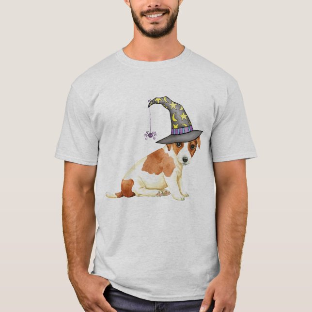 Russell Terrier Witch T-Shirt (Frente)
