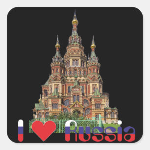 Rússia - Russia autocolante