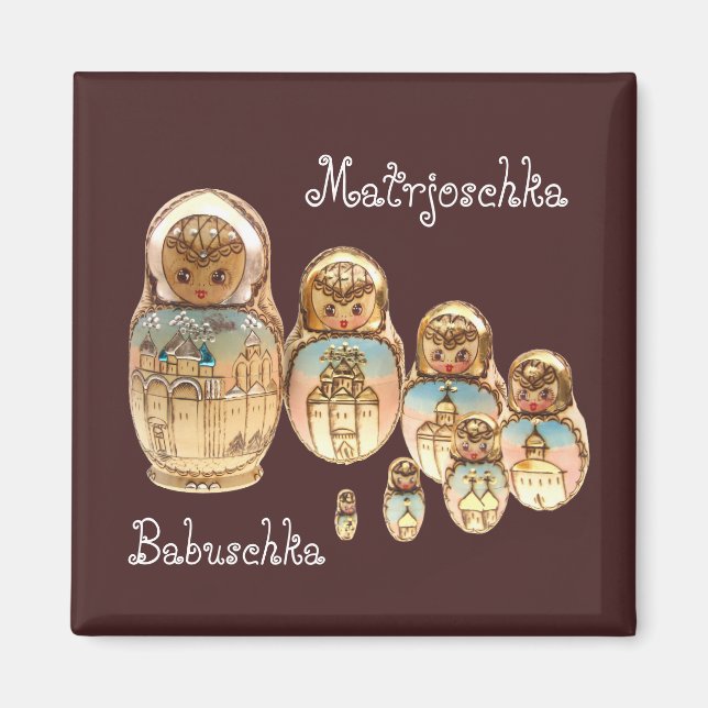 Rússia - Russia íman (Frente)