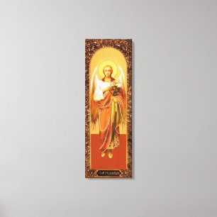 Russian Icon Archangel Gabriel Wrapped Canvas