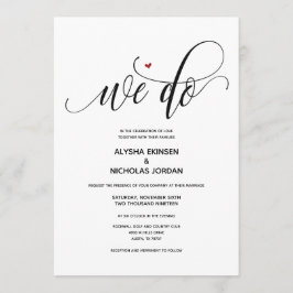 Russo Moderno Fazemos Convite De Casamento