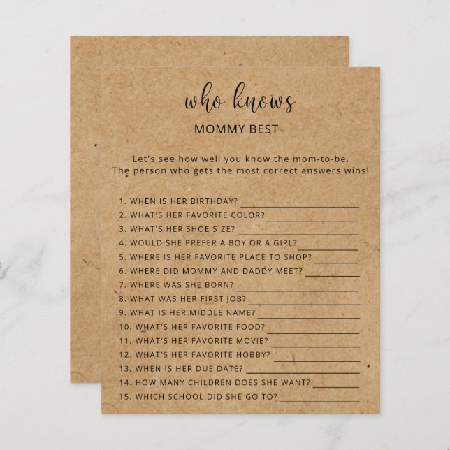 Russo - Quem sabe o melhor jogo das mamães (Frente/Verso)