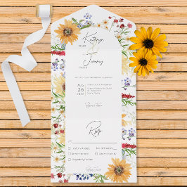 Russo Summer Wildflower Sunflower Janto Branco