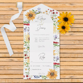 Russo Summer Wildflower Sunflower White Não Janta