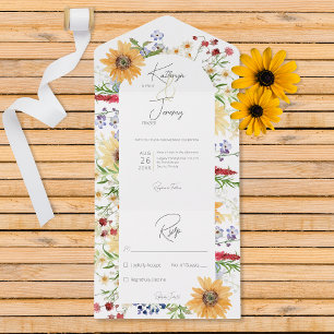Russo Summer Wildflower Sunflower White Não Janta