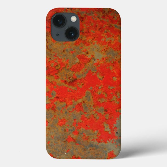 Rust Pulse – Estojo de Telefone com Textura Abstra (Verso)