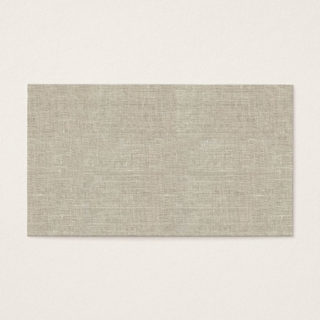 Rustic Beige Linen Impressa (Frente)