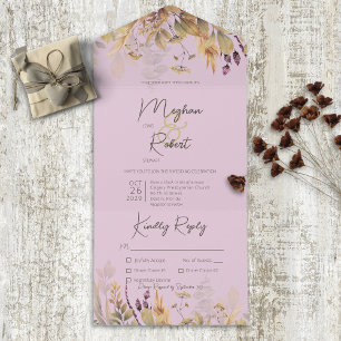 Rustic Boho Fall Wildflower Janto Roxo