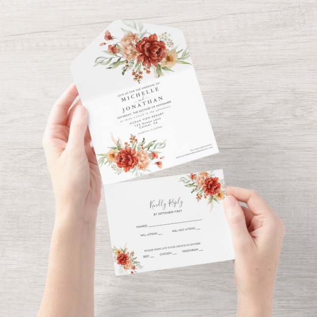 Rustic Boho Floral Wedding (Aba destacável)