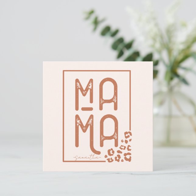 Rustic Boho Mama (Em pé/Frente)