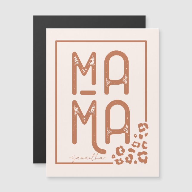Rustic Boho Mama (Frente/Verso)