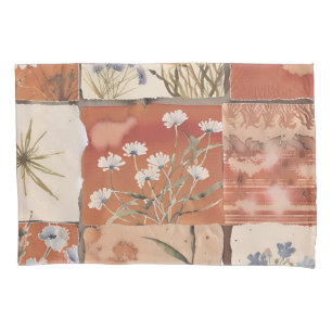 Rustic Boho Wildflower Patchwork Terracotta Primav