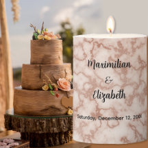 Rustic Brown Marble - Casamento Elegante