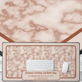 Rustic Brown Marble - Escritório de Cabina