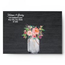 Rustic Burgundy String Luzes Mason Jar Weding