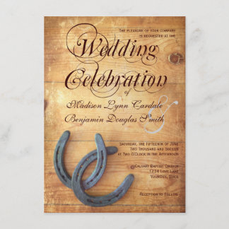 Rustic Country Ferradica Convites Para Casamento D