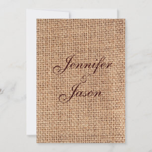 Rustic Country Imprimiu Convites De Casamento Burl