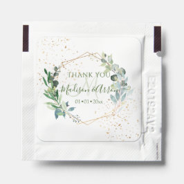 Rustic Eucalyptus Greenery Obrigado
