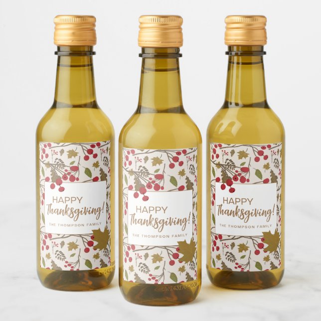 Rustic Fall deixa feliz costume de ação de graças (Garrafas)