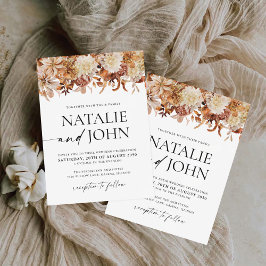 Rustic Fall Deixa O Convite De Casamento