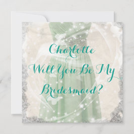 Rustic Green Você Será Meu Convite Para A Porta-Vo