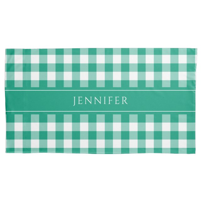 Rustic Green Xadrez Gingham (Frente)