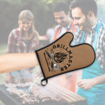 Rustic GRILLMASTER Custom Brown and White