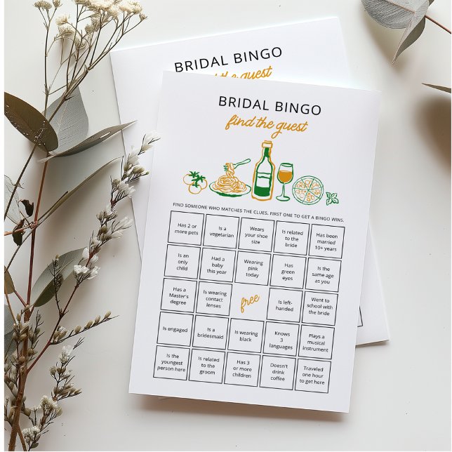 Rustic Italiana Hand desenhou Encontre o jogo de h (Criador carregado)