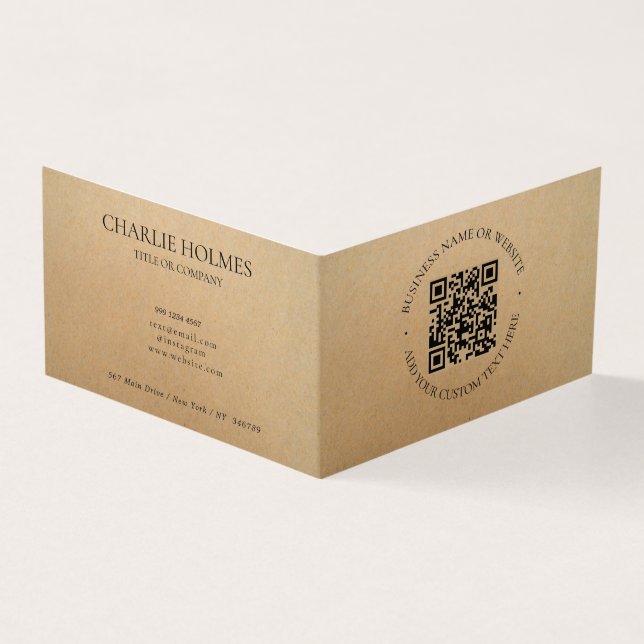 Rustic Kraft Modern Na moda Professional (Exterior)