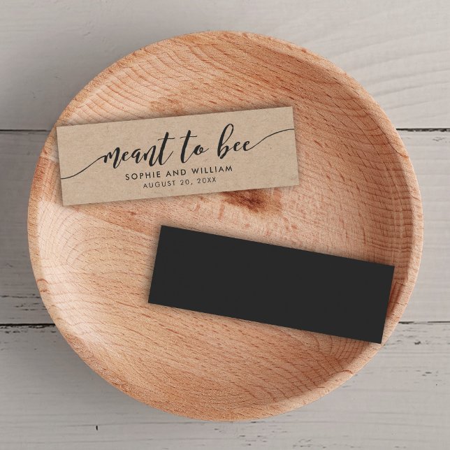 Rustic Kraft Relax Script Casamento Meant to Bee (Criador carregado)
