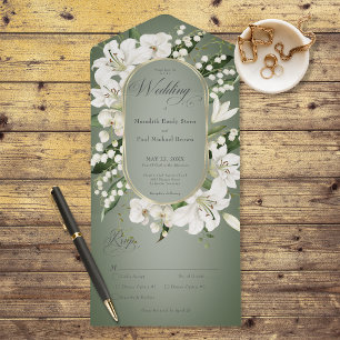 Rustic Lily do Janto Valley Floral Sage