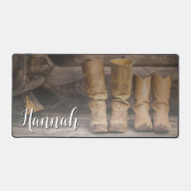Rustic Ranking Cowboy Boots por Dois Monogramas