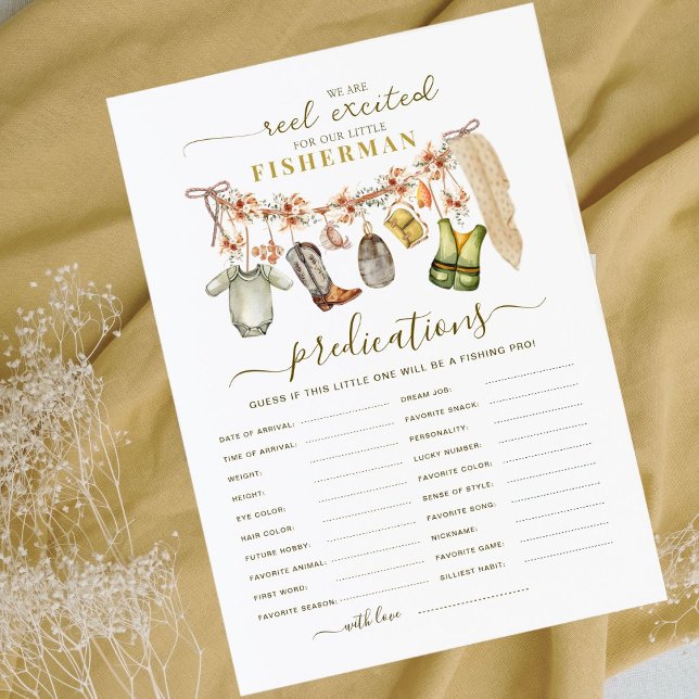 Rustic Reel Excitou Jogo de Previsão de Bebês de P (Criador carregado)