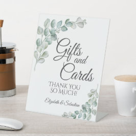 Rustic Watercolor Eucalyptus Greenery Wedding