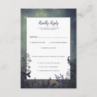 Rustic Woodland Wedding RSVP