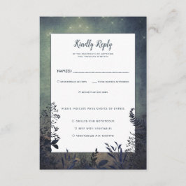 Rustic Woodland Wedding RSVP