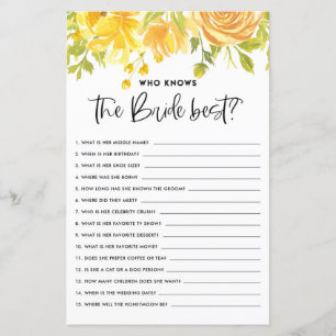Rustic Yellow Floral Whi conhece o melhor jogo da