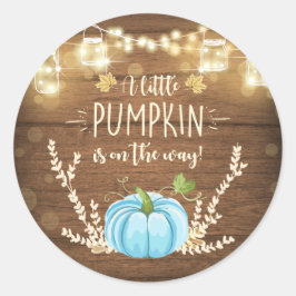 Rústico Pumpkin Favorito Etiquetas Adesivas Topper