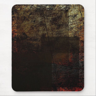Rústico Retângulo com Mouse Pad