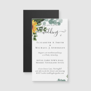 Rústicos Girassóis Eucalyptus Deixa Casamento